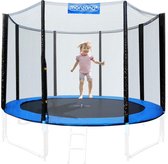 Monzana Veiligheidsnet Trampoline - voor 6 bevestigingspalen - Ø426cm