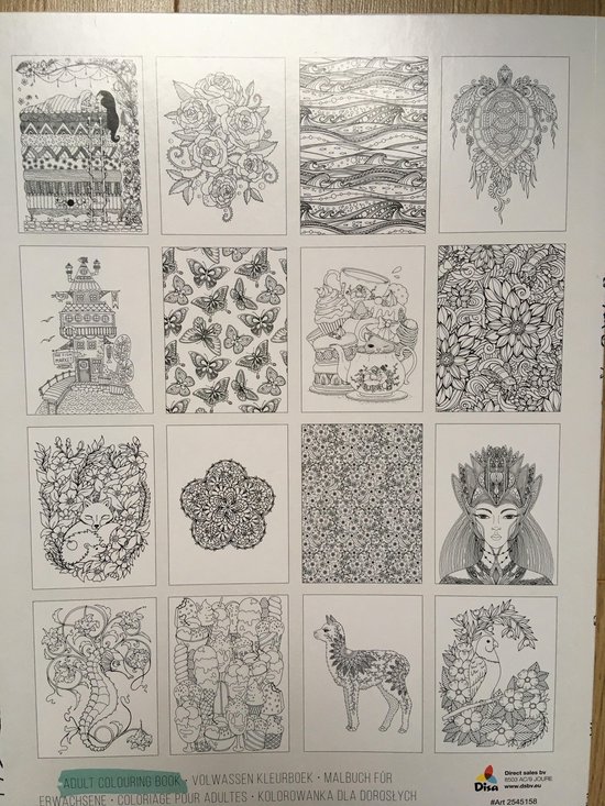 Adult Colouring Book Deco Time Kleurboek voor volwassenen 160