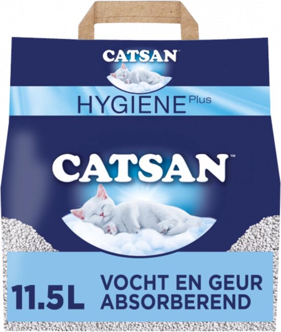 Blootstellen voor Beheer Catsan Kattenbakvulling Hygiene Plus 11,5 liter | bol.com