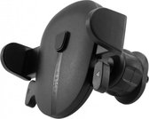 FIXED Click Lock universele telefoonhouder met veiligheidshaak - dashboard ventilatie houder - premium kwaliteit - zwart -universal telephone holder - draaibaar 360 graden, voor au