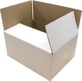 Verzenddoos Raadhuis - Inw: 586x386x386mm EB-golf wit