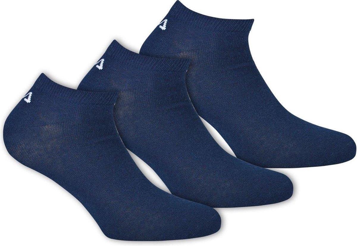 Fila Invis Plain Enkelsokken 3 pack – 3x 3pack 9 stuks Blauw