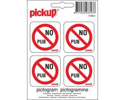 Pickup Mini Pictogram 4,7x4,7 cm - No pub