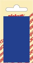 Pickup Kunststof blanco blanko plaatje - blauw 7x4 cm Nobel mono bordje