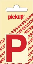 Pickup plakletter Helvetica 40 mm - rood P