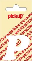 Pickup plakletter CooperBlack 40 mm - wit P