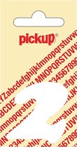 Pickup plakcijfer CooperBlack 40 mm - wit 2