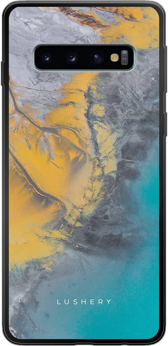 Lushery Hard Case voor Samsung Galaxy S10 - Azure Shore