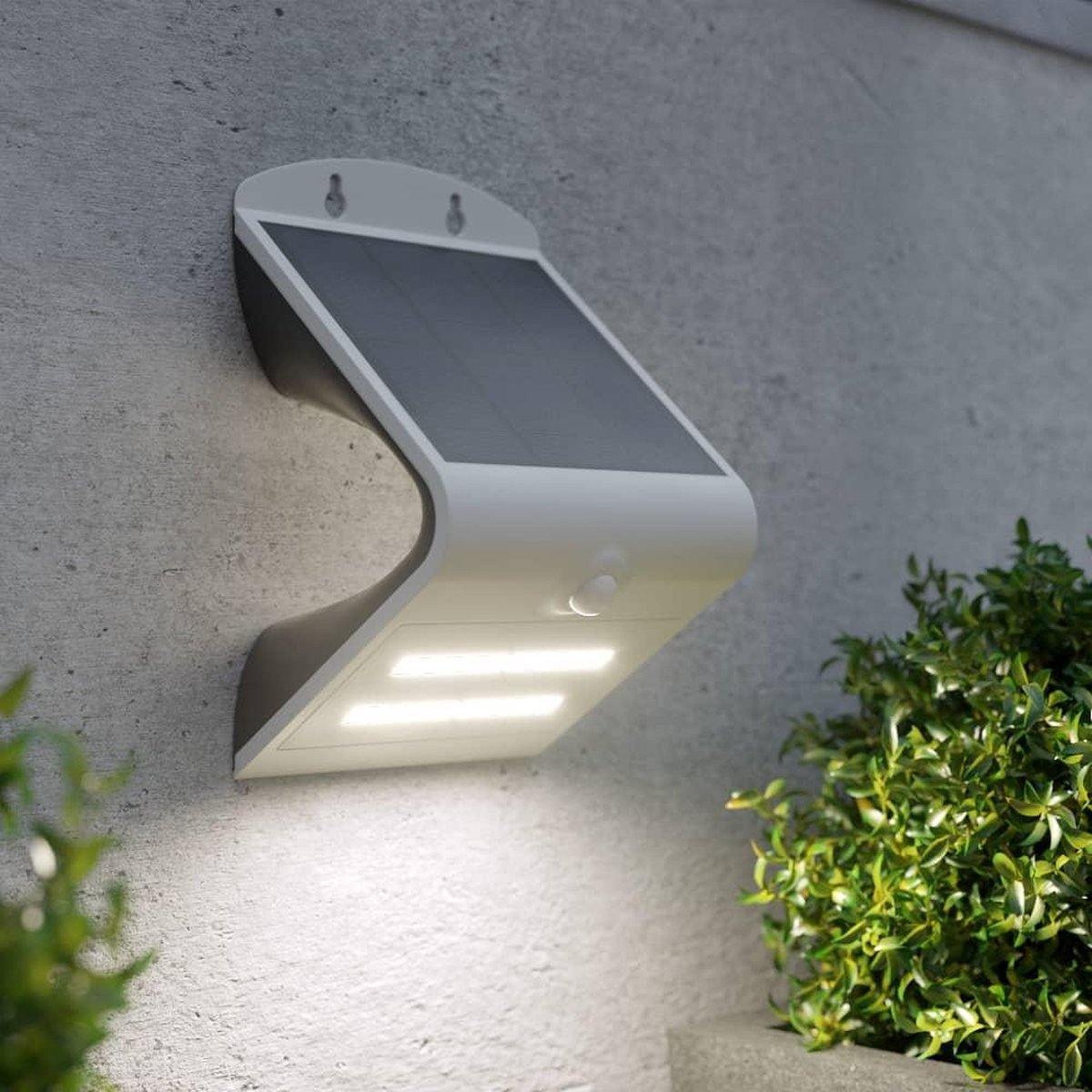 Solar wandlamp - Premium Beveiligingslamp - Tuinverlichting op zonne-energie - Buiten gebruik