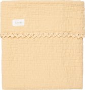 Koeka Wiegdeken lace Elba  - sahara - 100x150cm