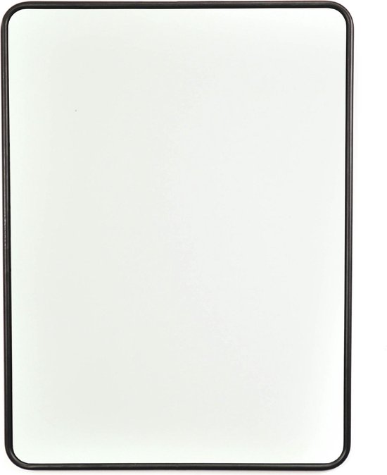 Rechthoekige Spiegel-Zwart-60x80cm-Housevitamin | bol.com