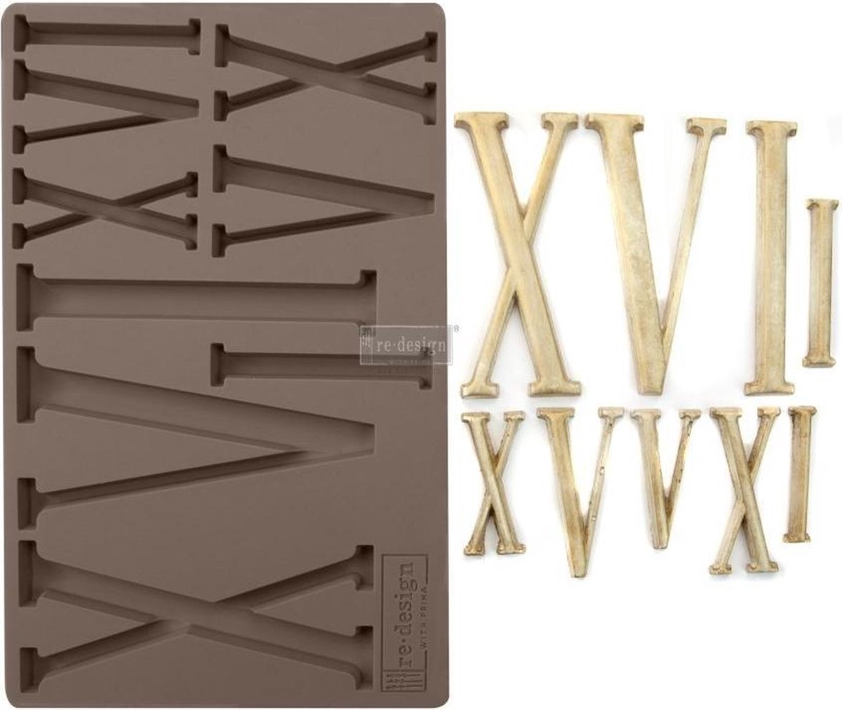 Redesign-Decoratie Mal- Numerals