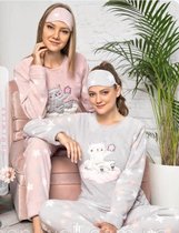 Dames Huispak | Valentijn| Pyjamaset | Loungewear | 100% Katoen