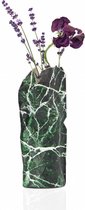 Tiny Miracles - Duurzame Design Vaas - Paper Vase Cover - Green marble - Small