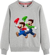 Grijze trui Mario & Luigi - kinderen - sweater