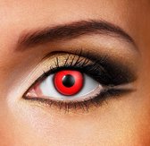 Halloween Open Pupil 1jaar Lenzen Rood Vampier 2 stuks