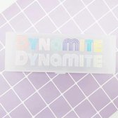 BTS | pennendoos - opbergdoos - etui - collect box | Dynamite | 18.4 x 6.4 x 2.6 cm