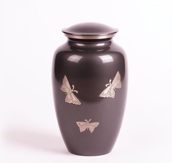 Urne de crémation | urne à la main | Grande urne en Messing | Bon marché
