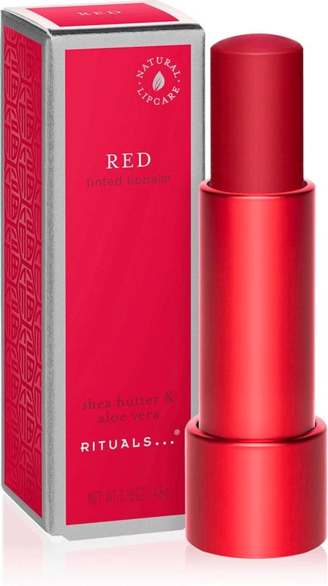 Rituals Rood Rituals Lippenbalsem Fortune Balms Red Tinted 4,8 Gram | bol.com