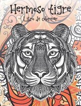 Hermoso tigre - Libro de colorear