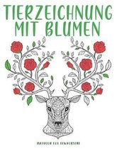 Tierzeichnung Mit Blumen
