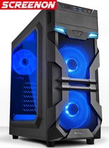 ScreenON - Mid-Range Game PC [AMD Ryzen 3 3200G, Nvidia GeForce GTX 1050 Ti, 8GB RAM] - Gaming Desktop