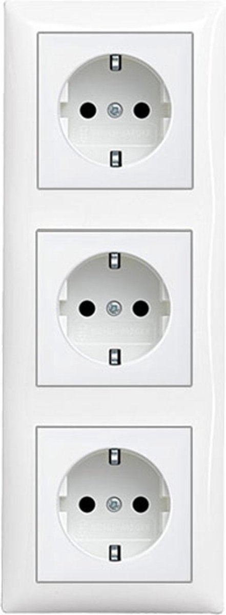 Busch-Jaeger Inbouw Wandcontactdoos Set3