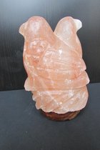 Himalaya zoutkristal lamp - Vogel paar