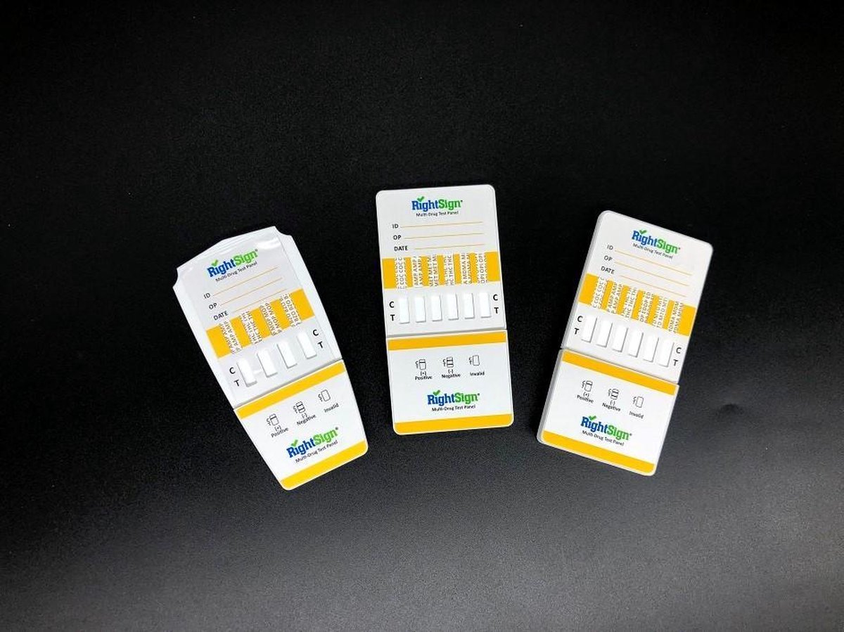 RightSign multidrugs sneltest panel (urine) Multidrugs test