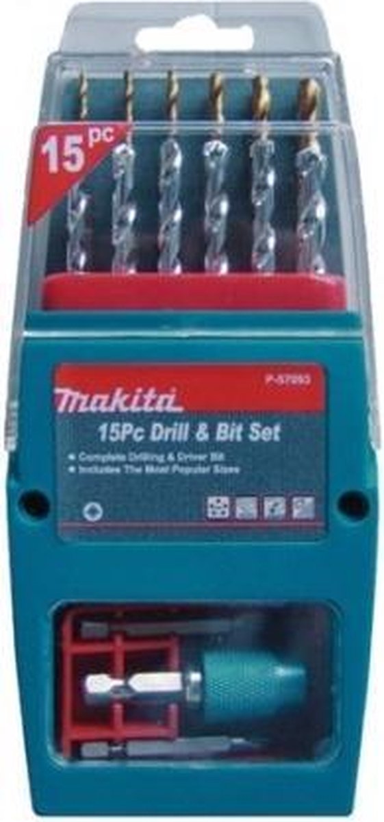 P-57093 15-delige boren & bits accesoire set