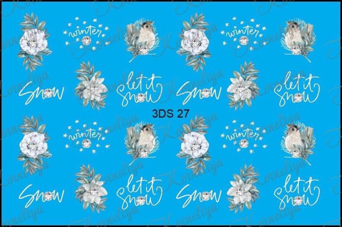Goedkoopste Korneliya RhineStone decal 3DS 27