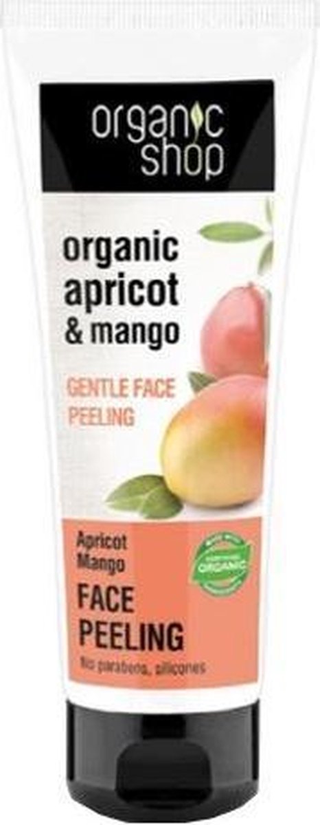 Organic Shop Gentle Face Peeling apricot & Mango 75 ml