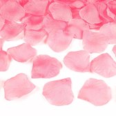 Lichtroze rozenblaadjes 1000x stuks - Bruiloft decoratie