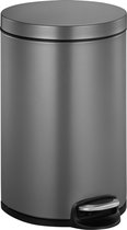 EKO Serene prullenbak - 12 liter - platinum