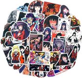50 Stks/set Cartoon Kakeguri Anime Pvc Waterdichte Stickers