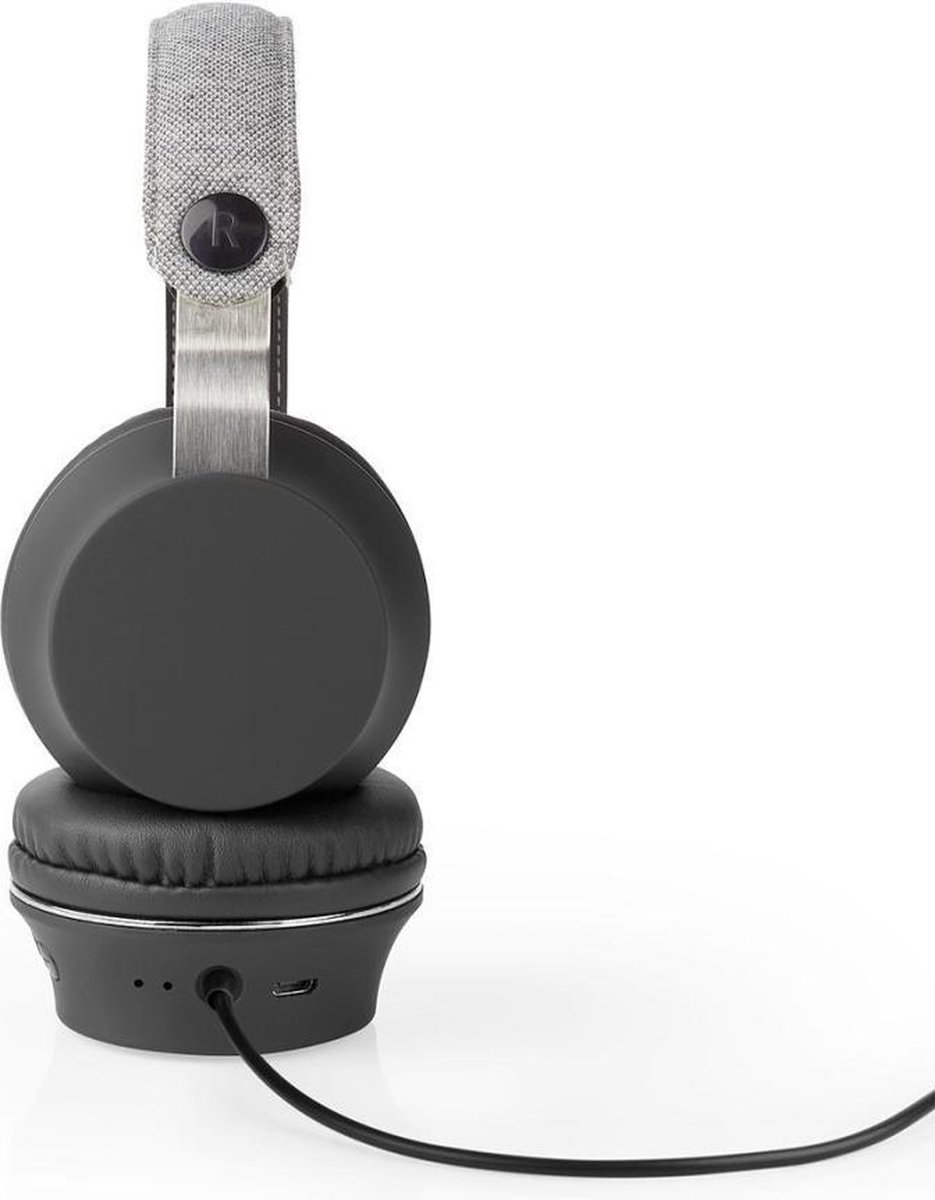 Nedis Bluetooth®-koptelefoon | On-ear -18 Uur Afspeeltijd | Antraciet/Zwart