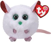 Ty Teeny Puffies Christmas Mouse 10cm