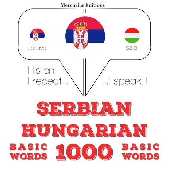 1000 битне речи на мађарском - cover