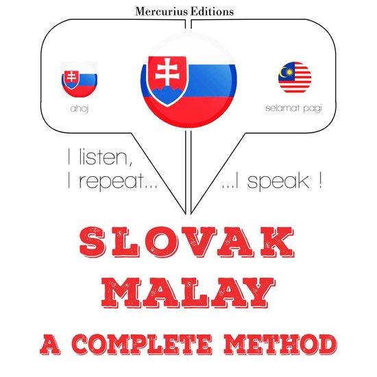 Slovenský - Malajský: kompletná metóda - cover
