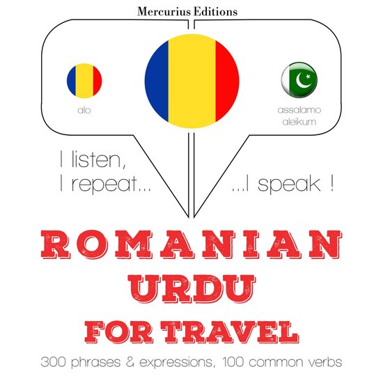 Română - urdu: Pentru călătorie - cover