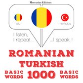 Română - turcă: 1000 de cuvinte de bază