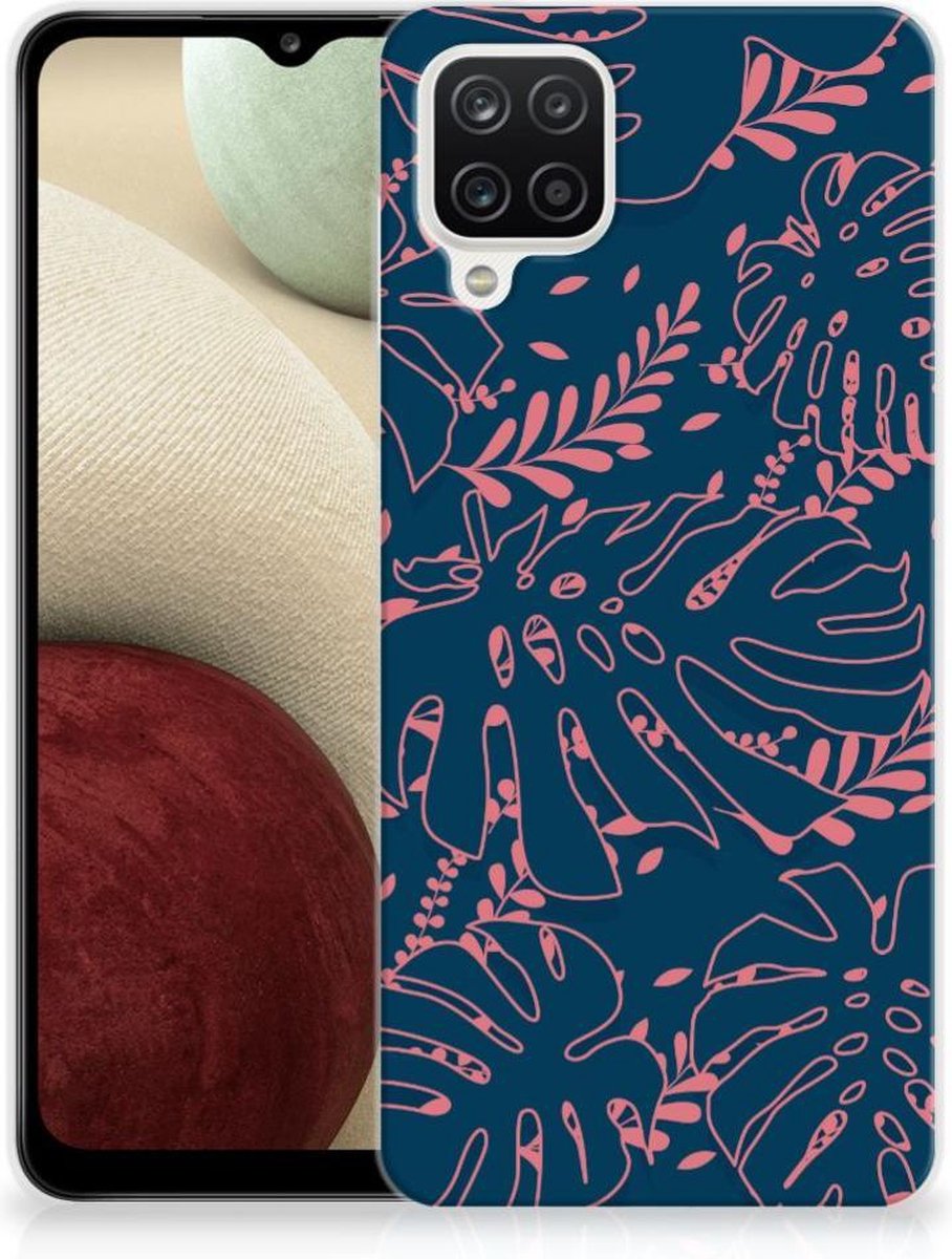Samsung Galaxy A12 TPU Case Palm Leaves