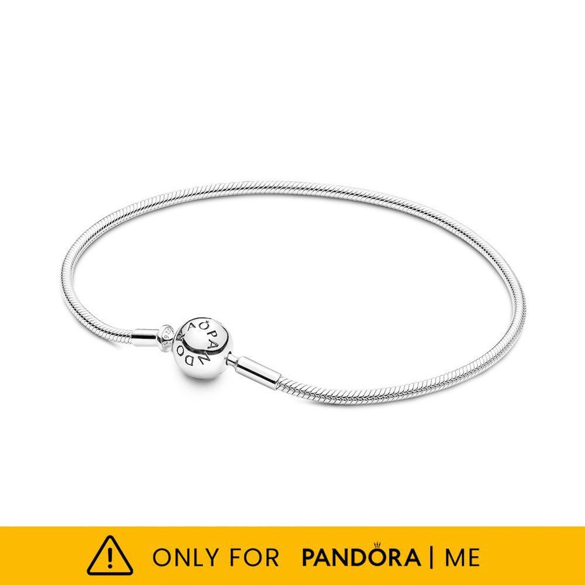 Pandora - ME (mini) collectie - Snake Chain Armband 598408C00-17cm - zilver  | bol.com
