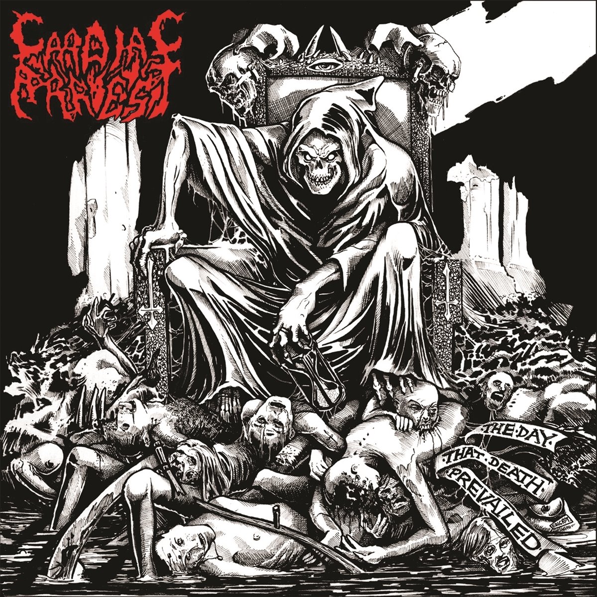 Cardiac Arrest - The Day That Death Prevailed (LP) (Coloured Vinyl) (Limited Edition)