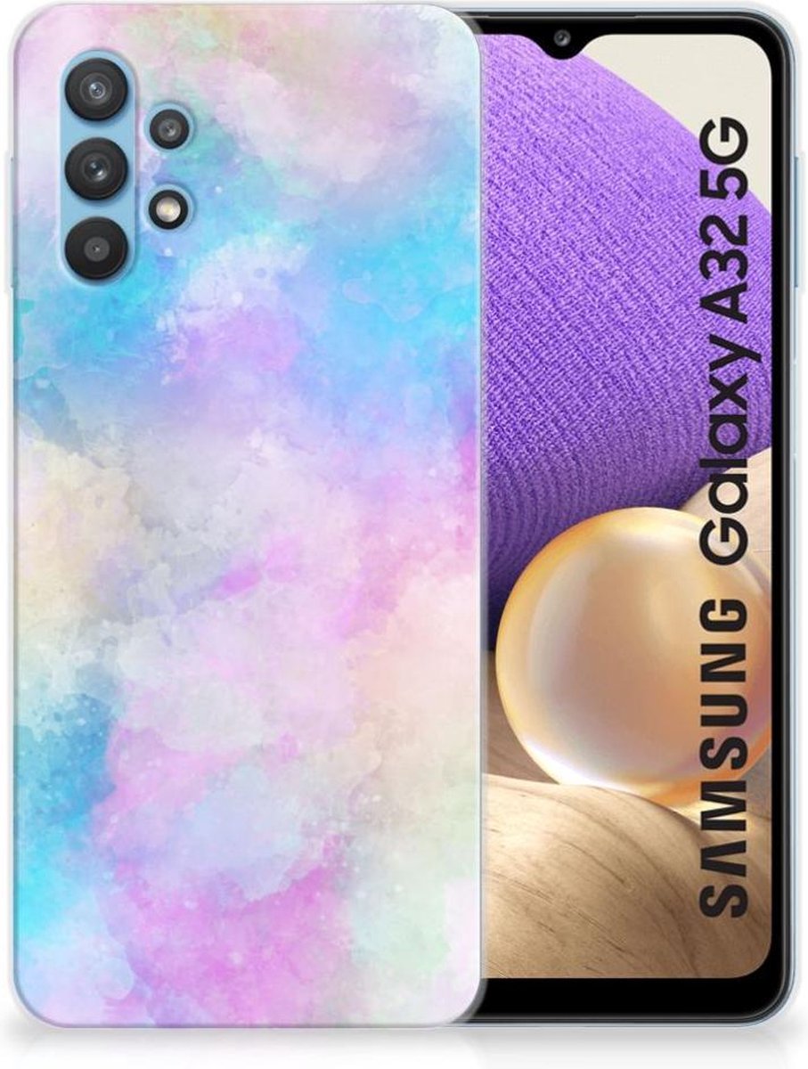 Hoesje maken Samsung Galaxy A32 5G Watercolor Light