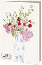 Kaartenmapje met env, groot: Flowers, Hendrik Valk