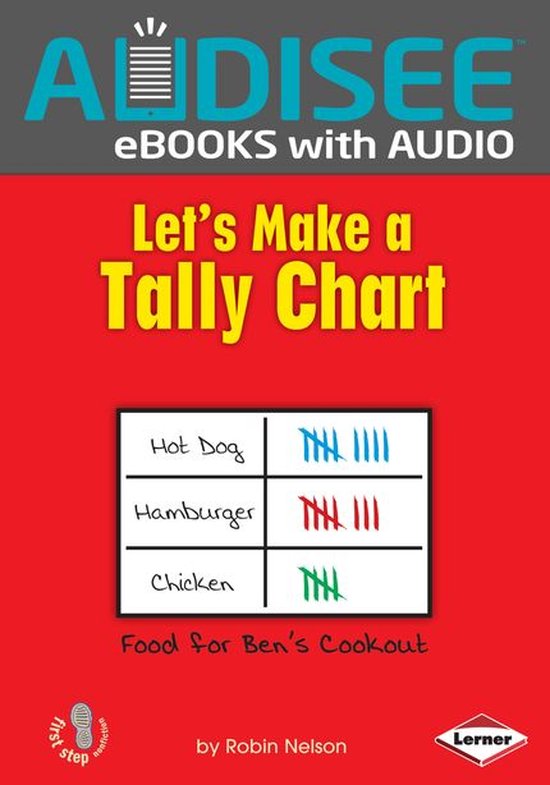 First Step Nonfiction — Graph It! - Let's Make a Tally Cha ... - cover