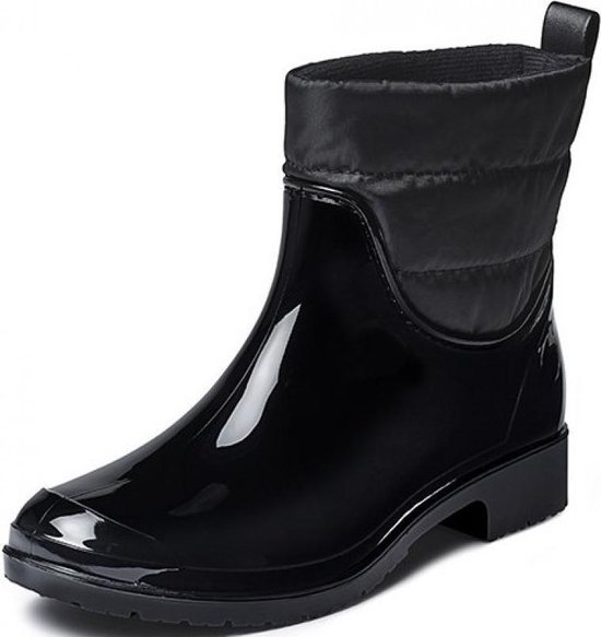 Gevavi boots - Liss gevoerde dameslaars pvc zwart | bol.com
