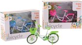 Fiets die-cast in doos 3 assorti.