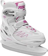 Roces Schaatsen - Maat 36-40 - Meisjes - wit/roze/zilver